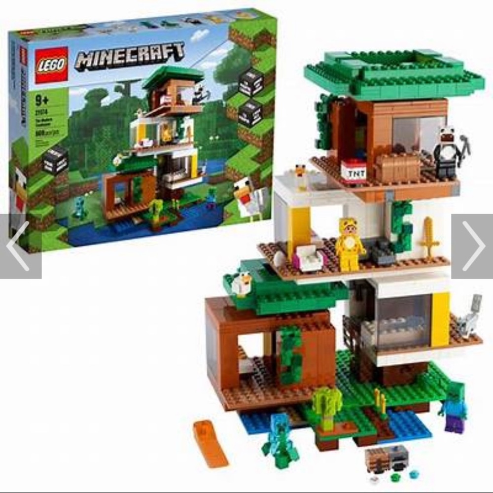 Lego Minecraft Modern Treehouse